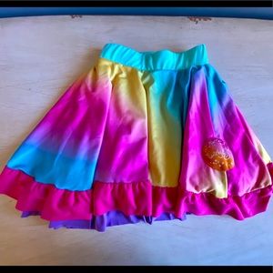 Twirly Girl Reversible Ruffle Skirt